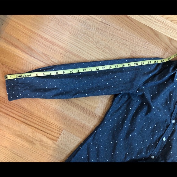 Old Navy Polka Dot Oxford Shirt - Picture 5 of 6